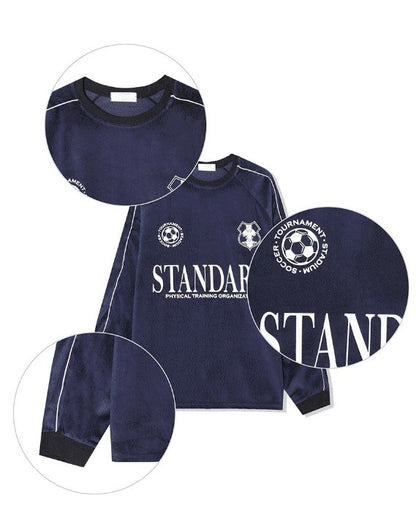 Teffrin Velvet Standard Long-Sleeved