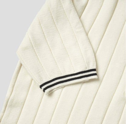 Magnum Henley Neck Short-Sleeved Knitwear