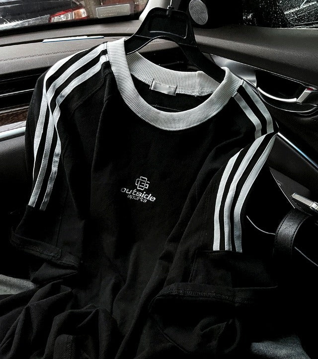 levante outside track short-sleeved T-shirt