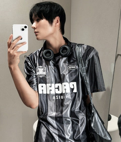Sporty Jersey Short Sleeve T-shirt