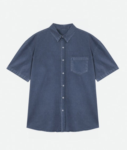 Riverten Pigment Oversize Short Sleeve Shirt