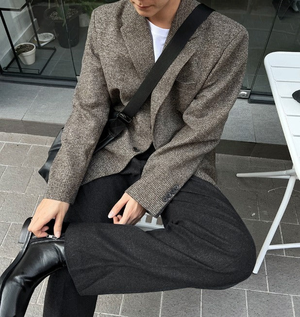 Cosyharu Zip-up Chelsea Boots
