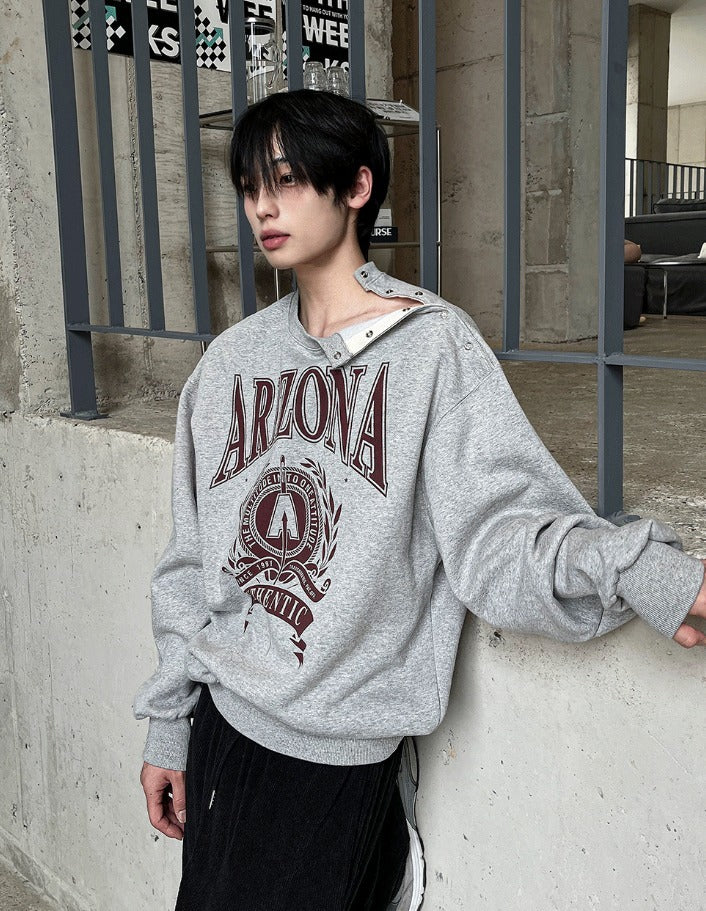 Open 5 Button washing sweat
