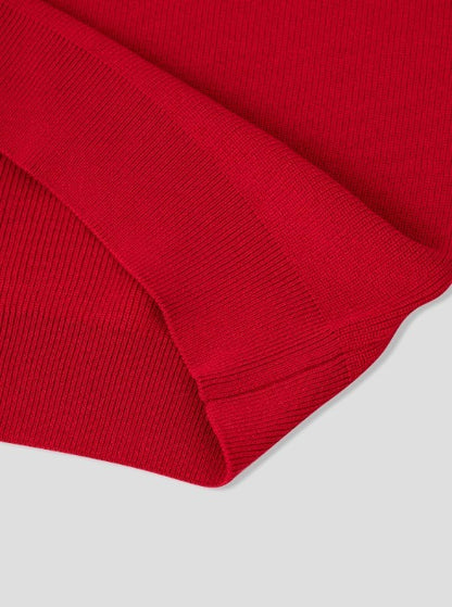 reelser overfit V-neck short sleeve knit