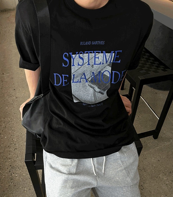 System Oversized Short Sleeve T-shirt