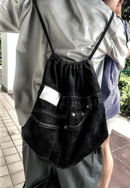 siwa denim pants bag