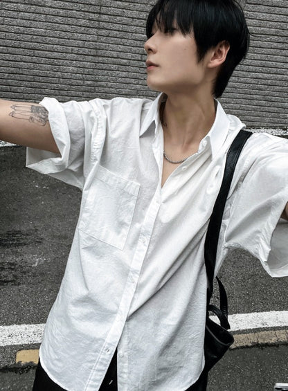 Linen Short Sleeve Shirt