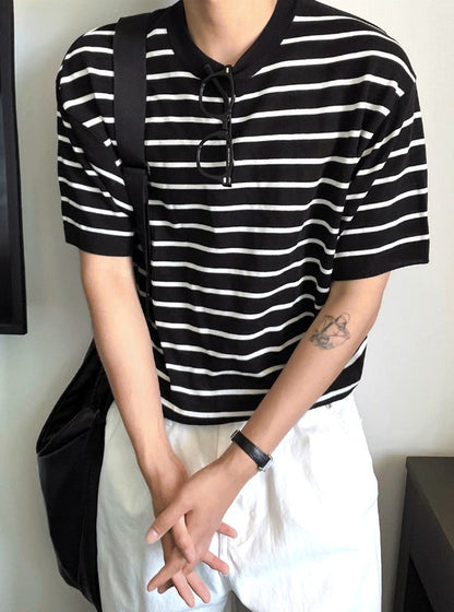 Ordinary Stripe Short Sleeve Tee