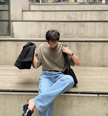 Maxi Minimal Short Sleeve Tee