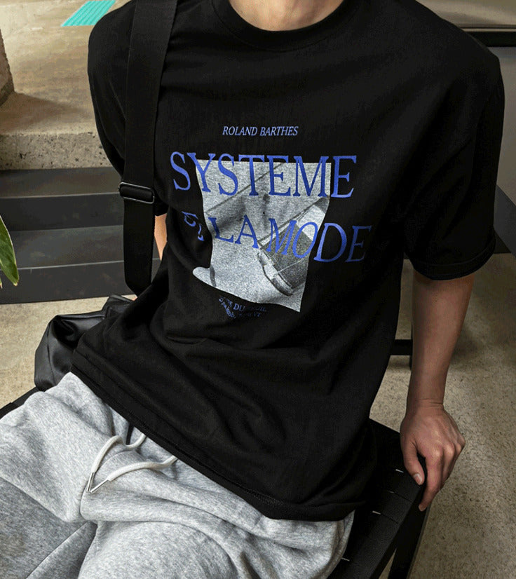 System Oversized Short Sleeve T-shirt