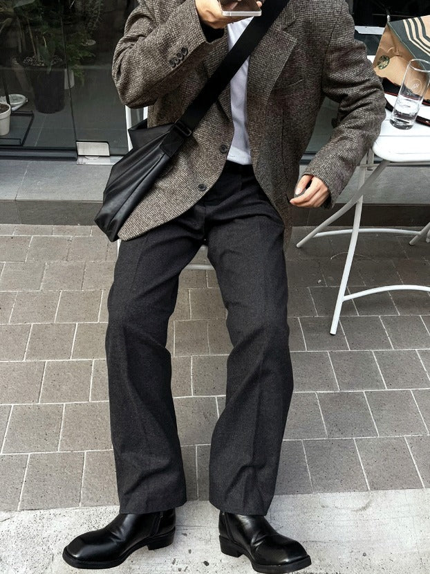 Cosyharu Zip-up Chelsea Boots