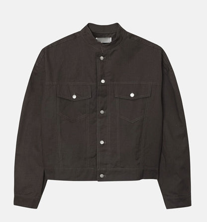 Pocket China Crop Jacket