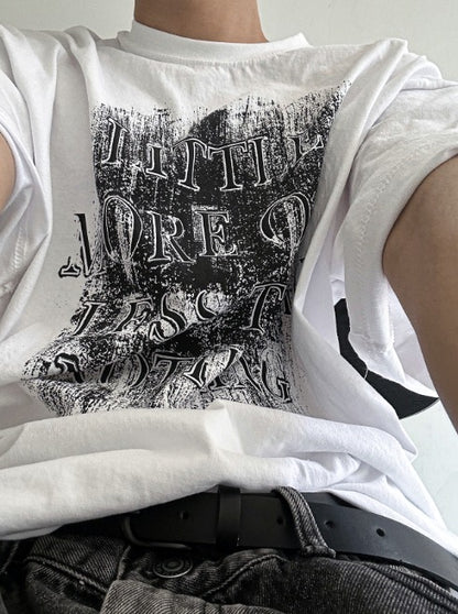 nebrae grunge short-sleeved T-shirt