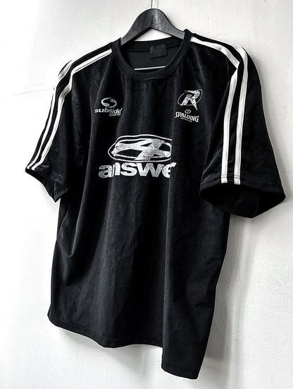 Ferrendy Velvet Track Round Short Sleeve Tee