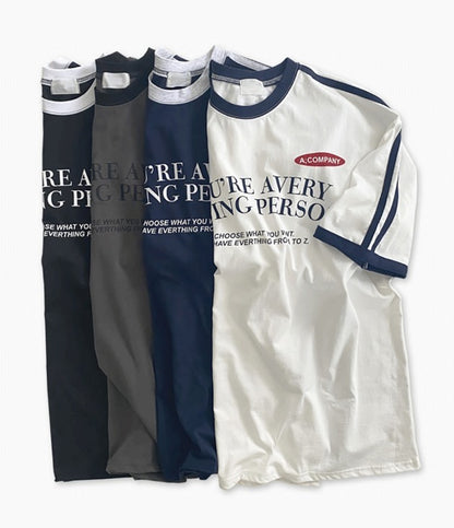 Loving Track Short Sleeve Tee