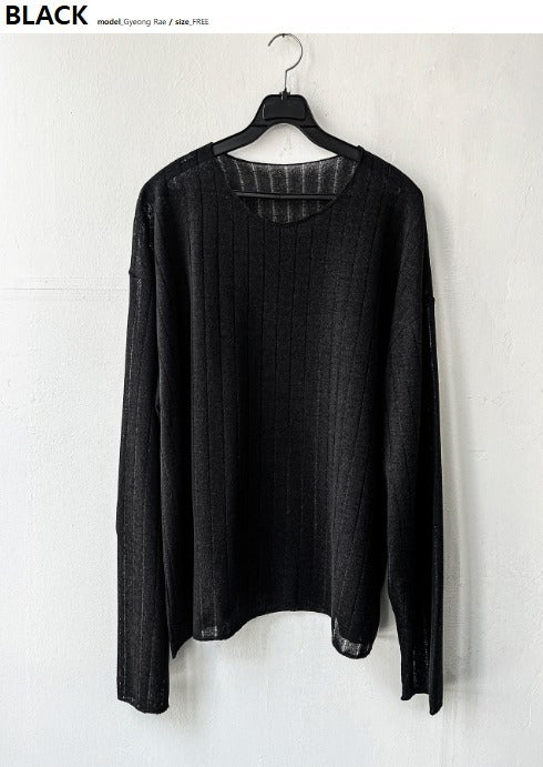 Acubi Summer Sleeve Ribbed Knit