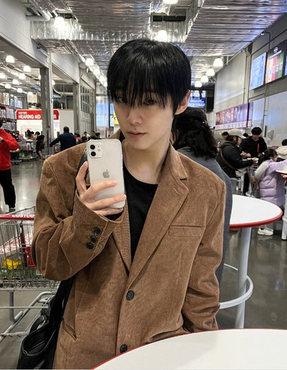 Corduroy Oversized Jacket