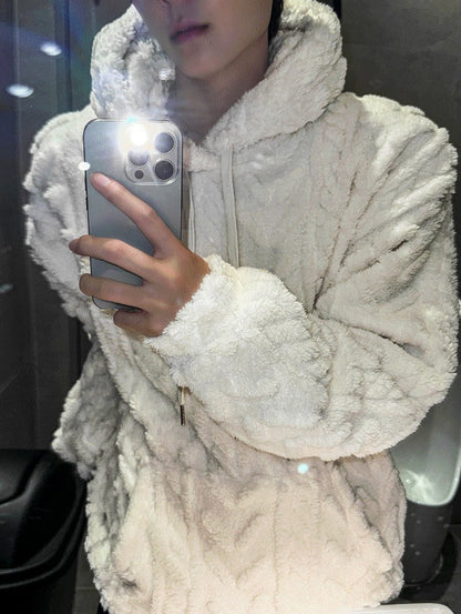 New Cable Wool Hood