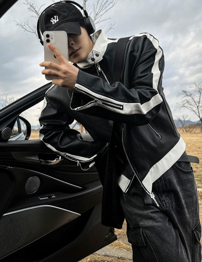 Way Leather Biker Jacket