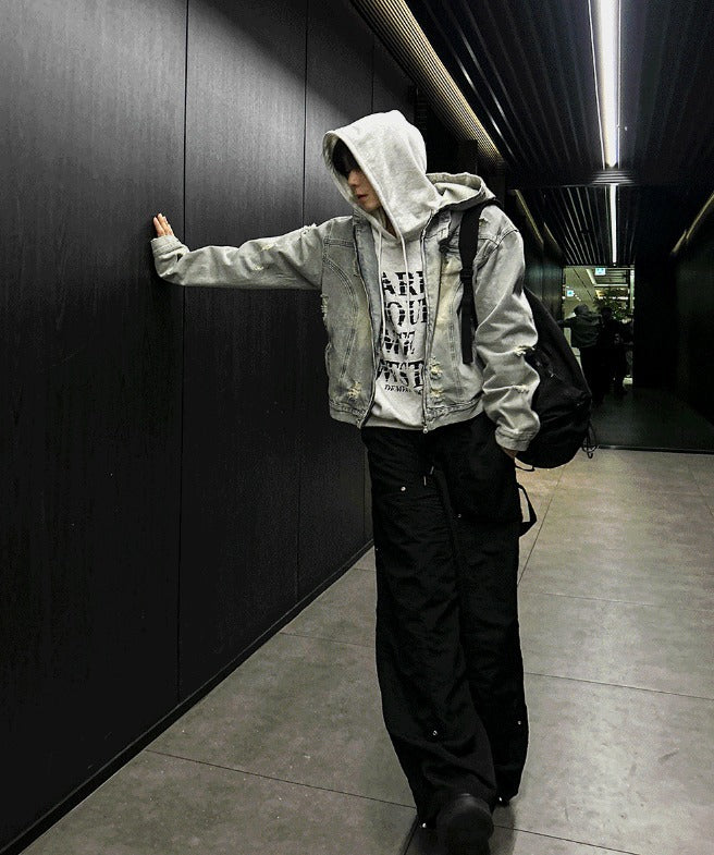 Cray Denim Hooded Jacket