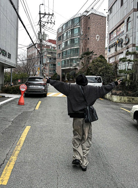 millat wide vintage cargo denim pants