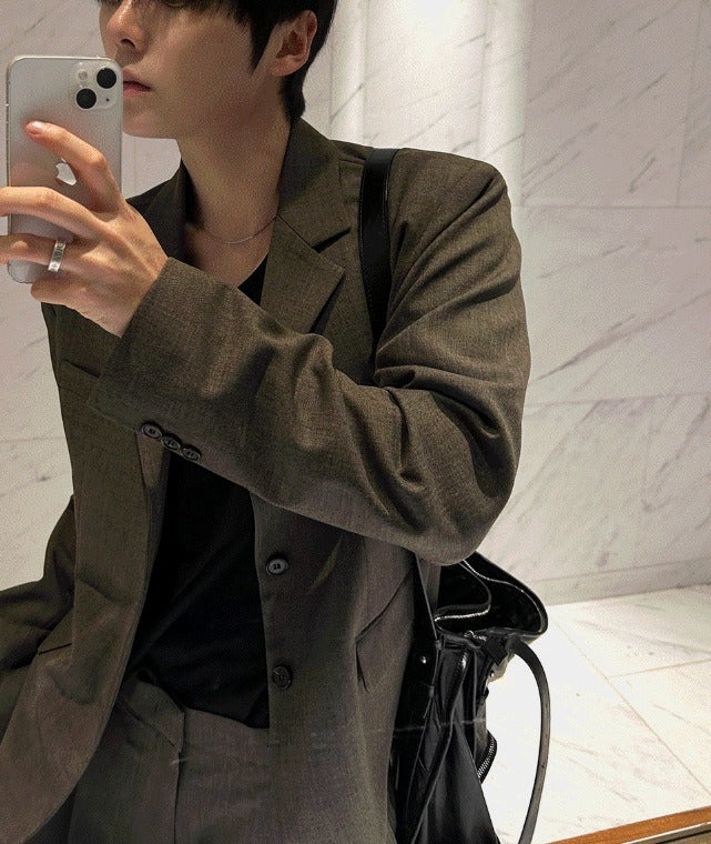 Stan Two-tuck Wide Slacks