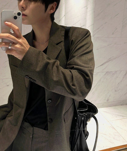 Stan Two-tuck Wide Slacks