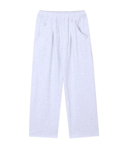 One-Tuck Wide Pants