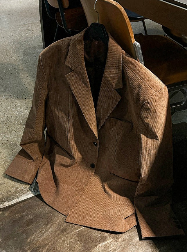 Corduroy Oversized Jacket