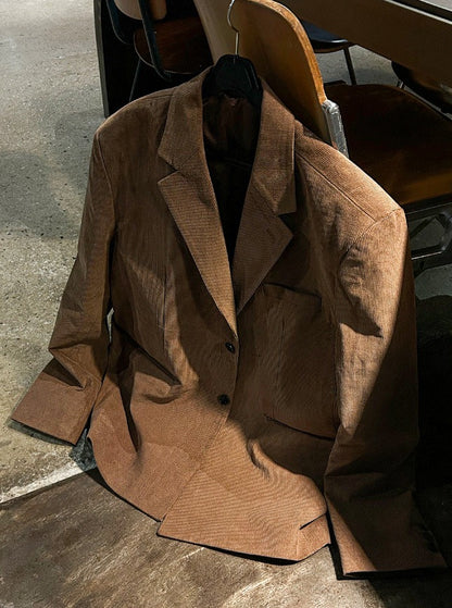 Corduroy Oversized Jacket