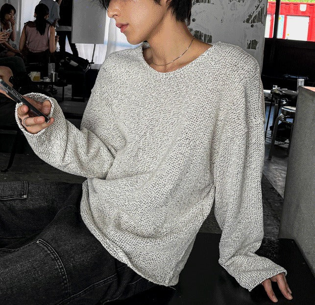 Ail Loose Fit Round Knitwear
