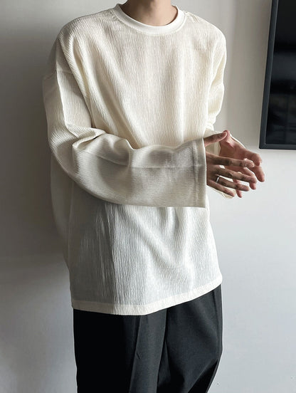 Wave Pleats Tee