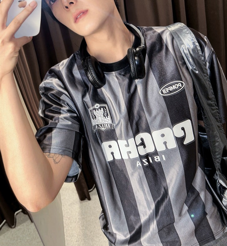 Sporty Jersey Short Sleeve Tee