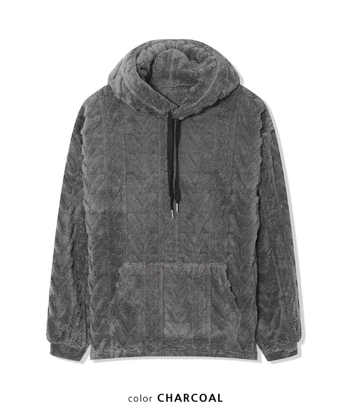 New Cable Wool Hood