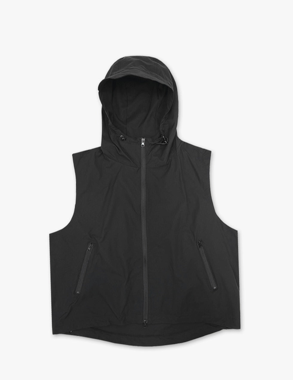 Techwear Nylon Hood Vest
