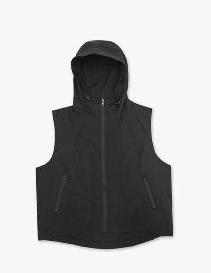 Techwear Nylon Hood Vest