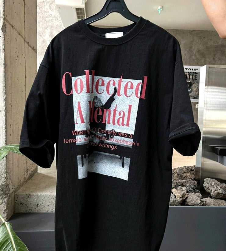 Mental Graphic Oversized T-shirt