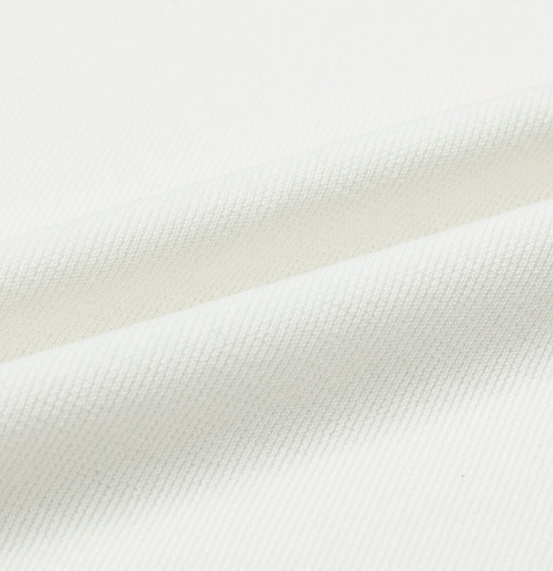 Muscle Fit Half High Neck Short Sleeve T-shirt