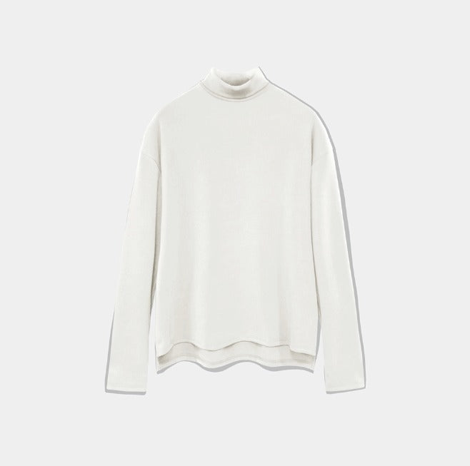 Stretch Basic Warmer Turtleneck Tee
