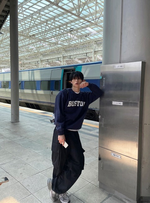Boston Oversized Sweatshirt