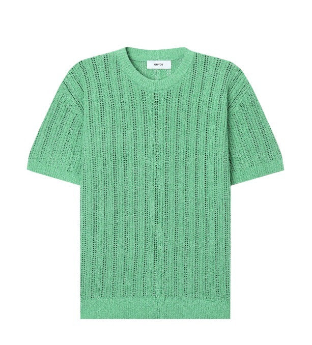 Fascale Buccle Scarlet Round Knitwear