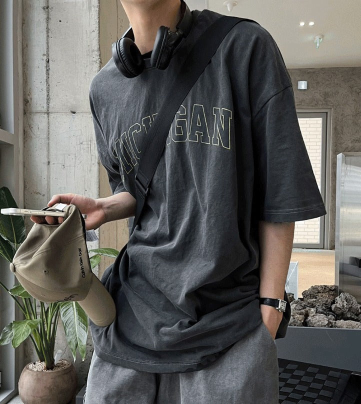 Washing Michigan Short Sleeve T-shirt