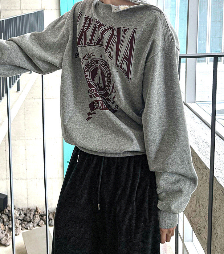 open five button rizona sweatshirt