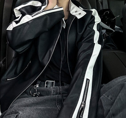 Way Leather Biker Jacket
