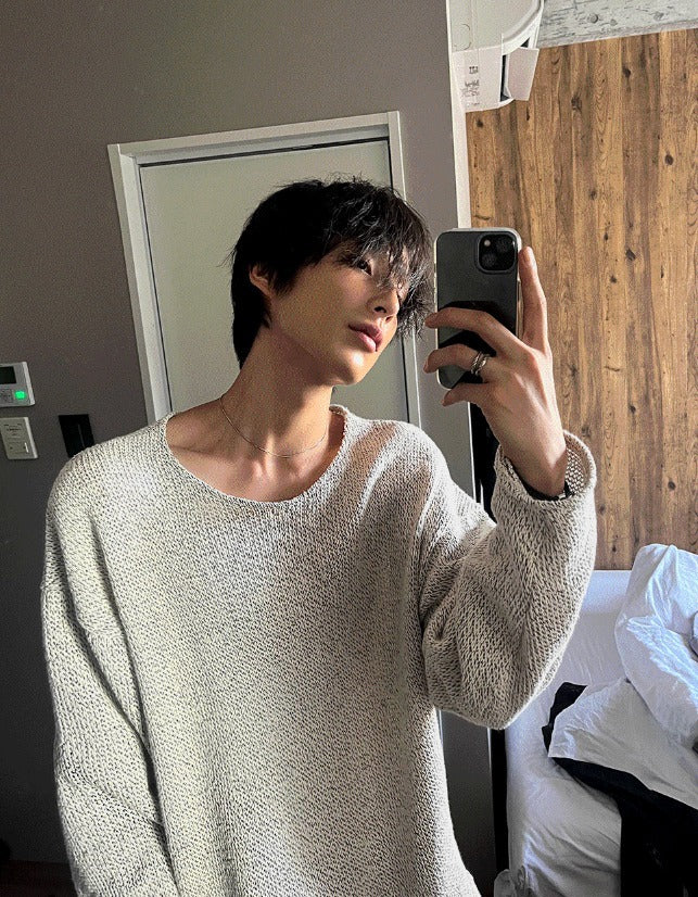 Ail Loose Fit Round Knitwear