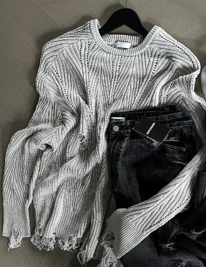 Stepping Cable Damage Knit