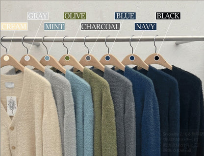 london mohair cardigan