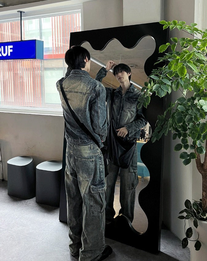 Plang Washing Denim Jacket (Long Sleeve VER)