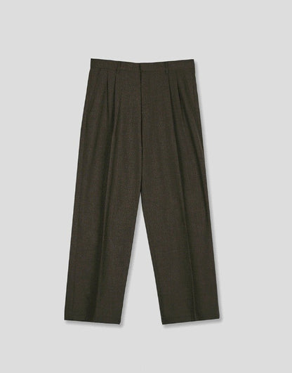 Stan Two-tuck Wide Slacks