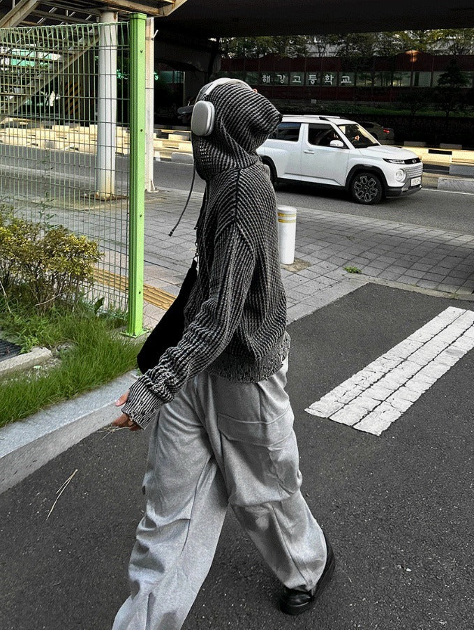 Cargo Pocket Wide Sweat Pants